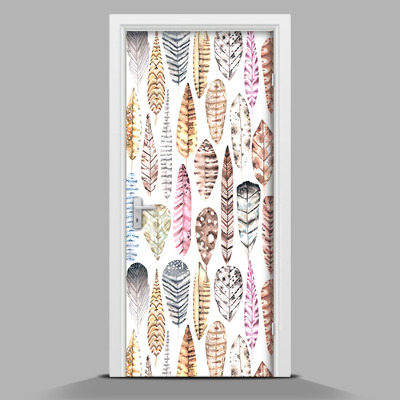 Door mural Boho pattern