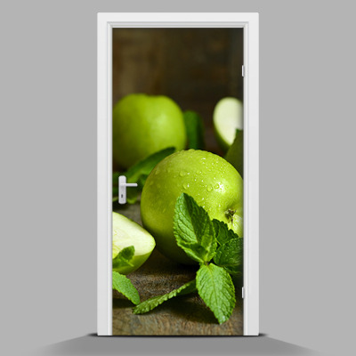 Door mural Appetizing apples