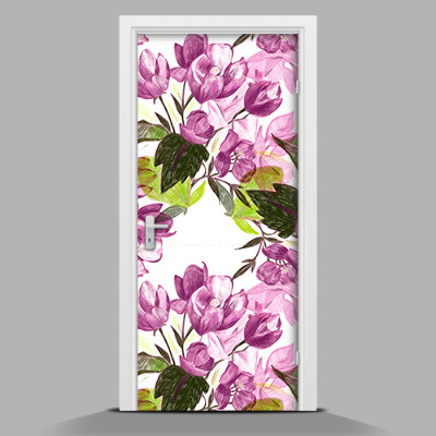 Door mural Crocus