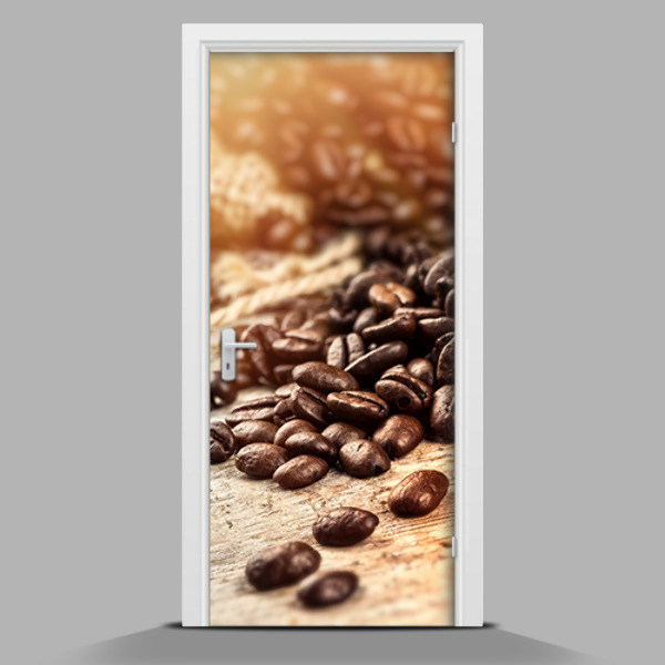 Door mural Coffee beans