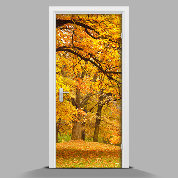 Door mural Autumn landscape