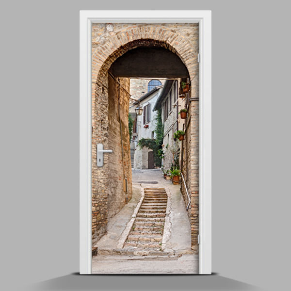 Door sticker mural Greek atmosphere