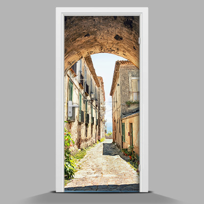 Door mural Italian views