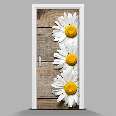 Door mural sticker Daisy