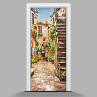 Door wallpaper Beautiful street in Veron