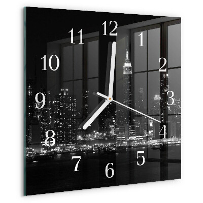 Square wall clock Horizon