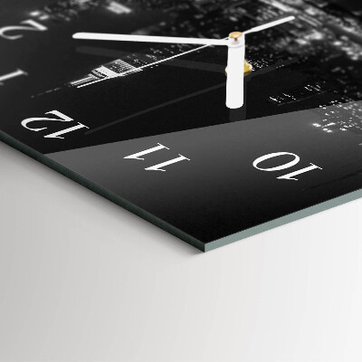 Square wall clock Horizon
