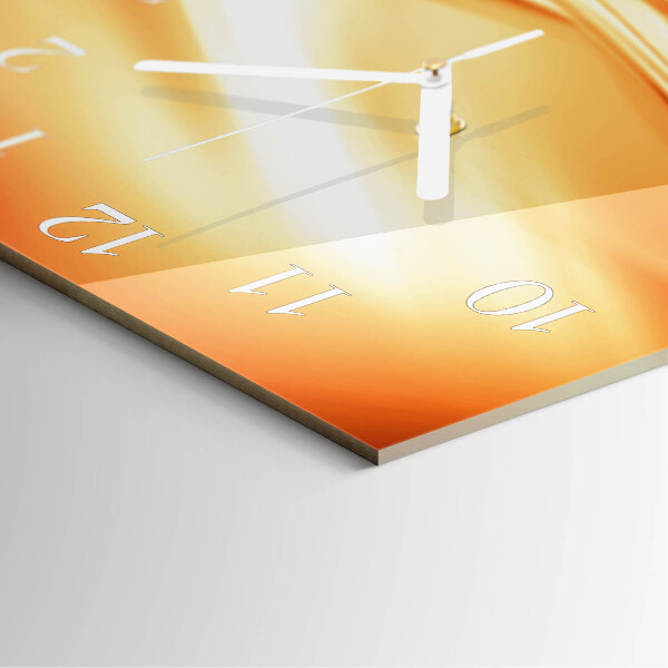 Square wall clock Abstraction