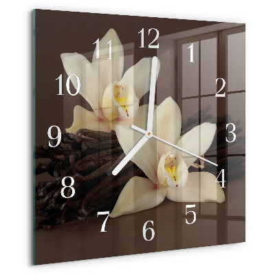 Square wall clock Vanilla