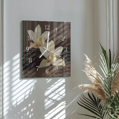 Square wall clock Vanilla