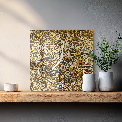 Square wall clock Mosaic