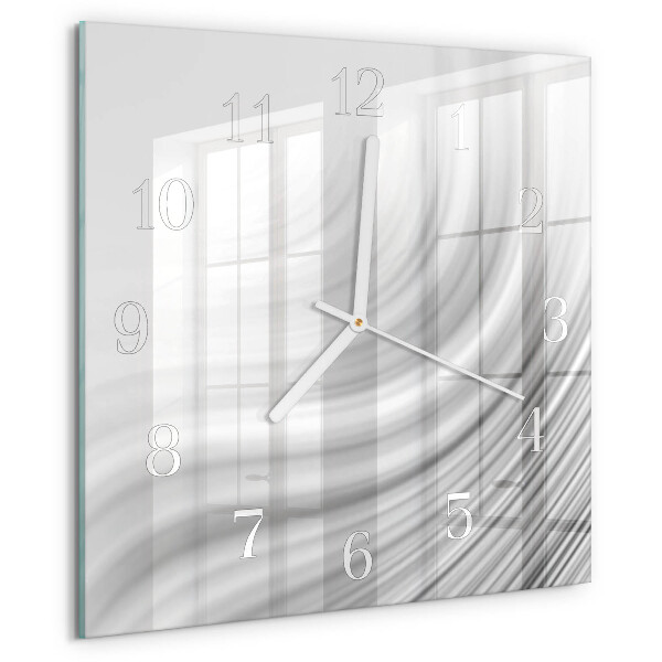 Square wall clock Abstraction