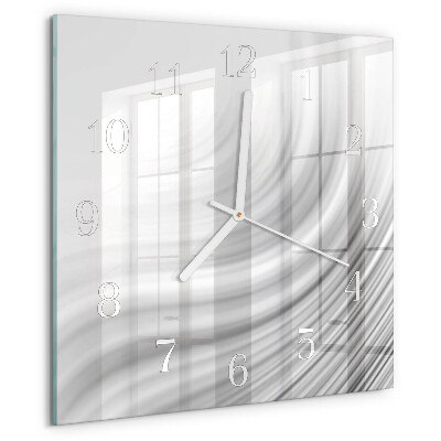Square wall clock Abstraction