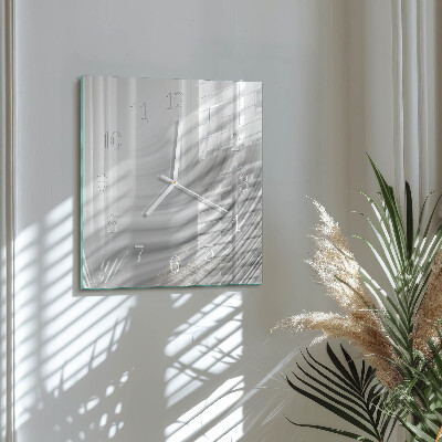 Square wall clock Abstraction