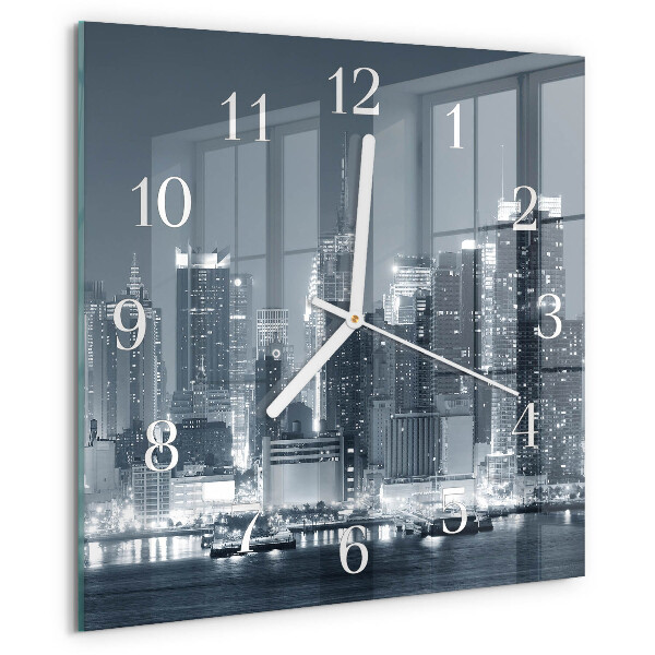 Square wall clock Horizon