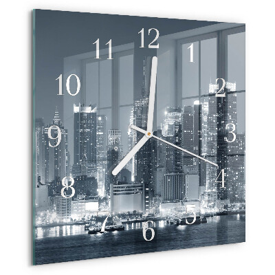 Square wall clock Horizon