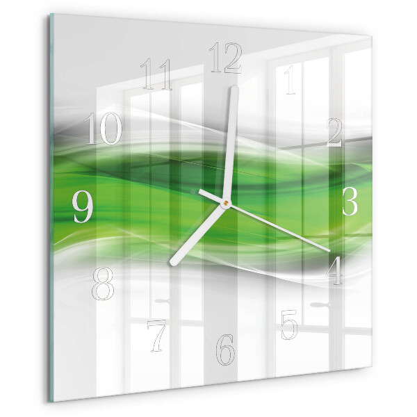 Square wall clock Abstraction