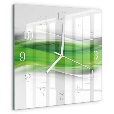 Square wall clock Abstraction