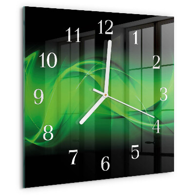 Square wall clock Abstraction