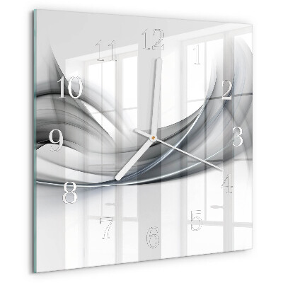 Square wall clock Abstraction