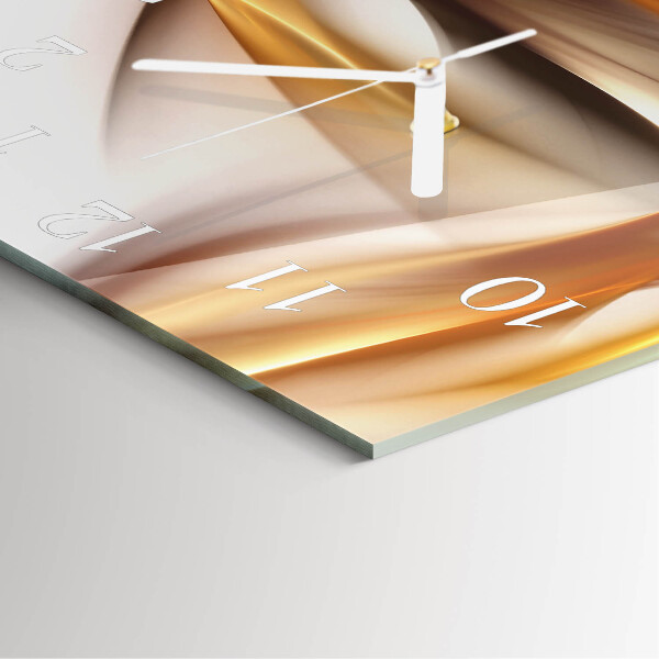 Square wall clock Abstraction