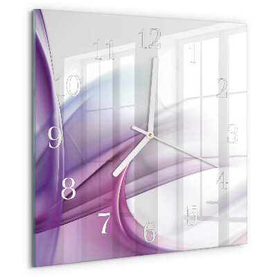 Square wall clock Abstraction