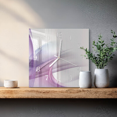 Square wall clock Abstraction