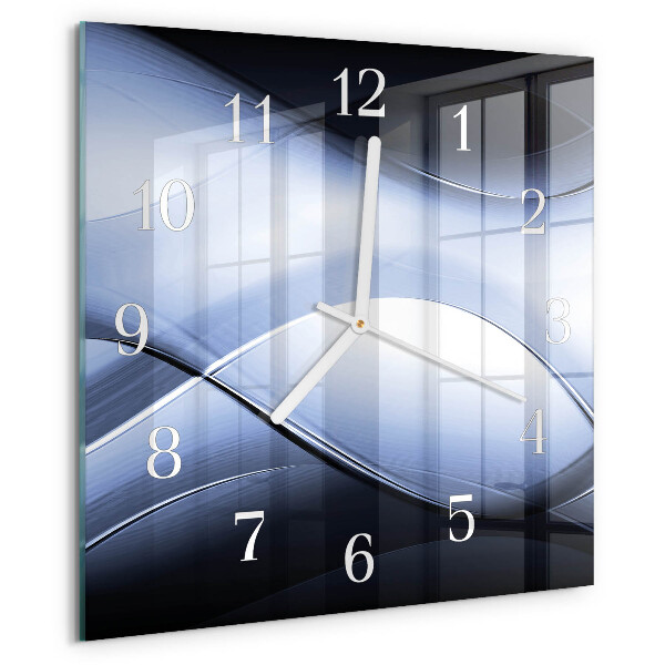 Square wall clock Abstraction