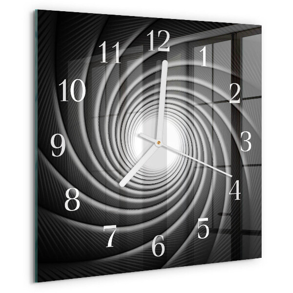 Square wall clock Vortex