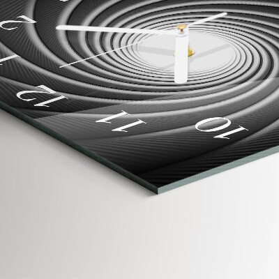 Square wall clock Vortex