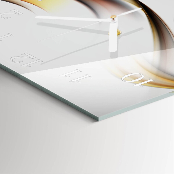 Square wall clock Abstraction