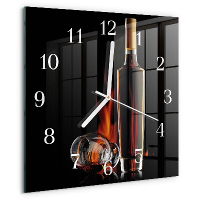 Square wall clock Alcohol