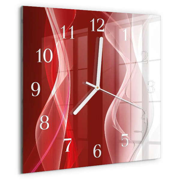 Square wall clock Abstraction