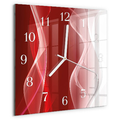 Square wall clock Abstraction
