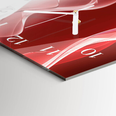 Square wall clock Abstraction