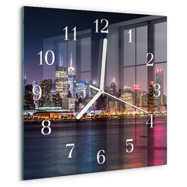 Square wall clock Horizon