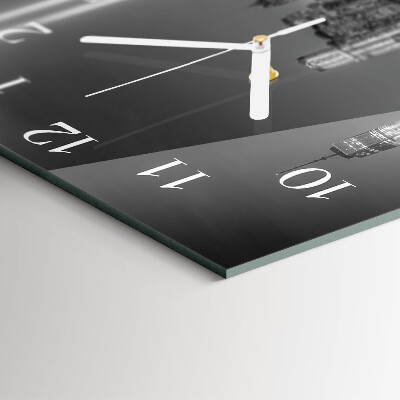 Square wall clock Horizon