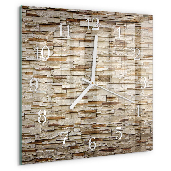Square wall clock Clinker