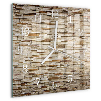 Square wall clock Clinker