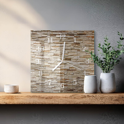 Square wall clock Clinker