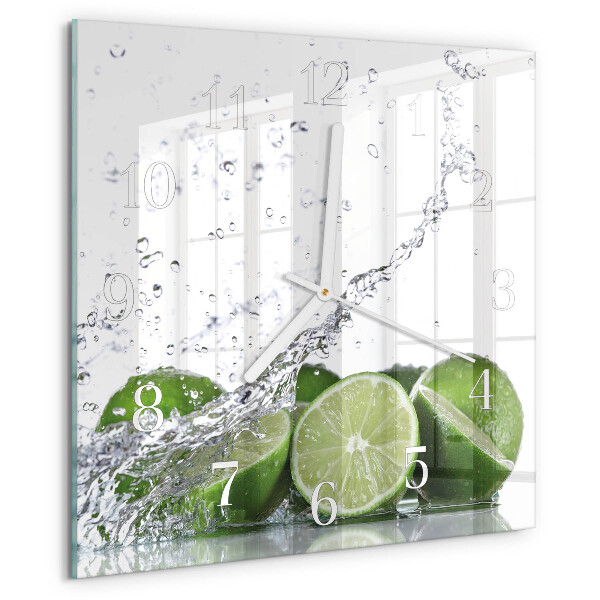 Square wall clock Limes
