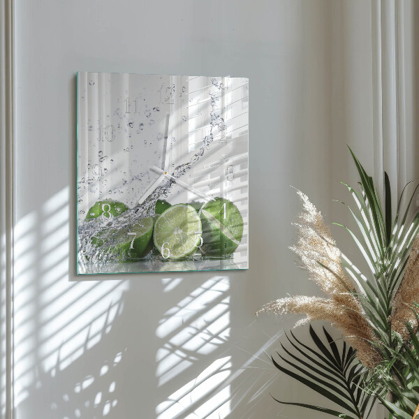 Square wall clock Limes