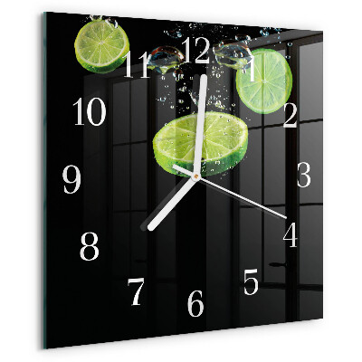 Square wall clock Limes