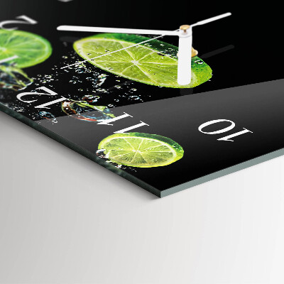 Square wall clock Limes