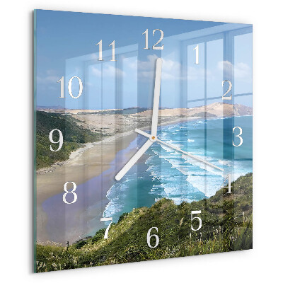 Square wall clock Coast