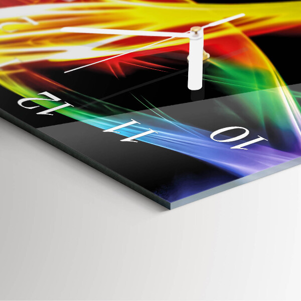 Square wall clock Abstraction