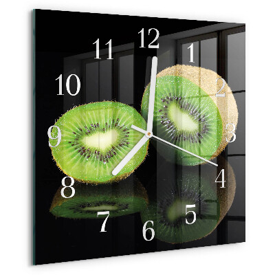 Square wall clock Kiwi