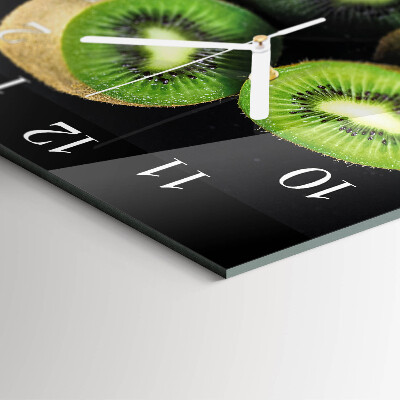 Square wall clock Kiwi