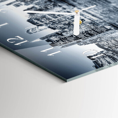 Square wall clock Horizon