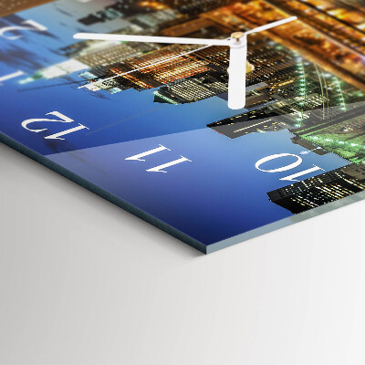 Square wall clock Horizon